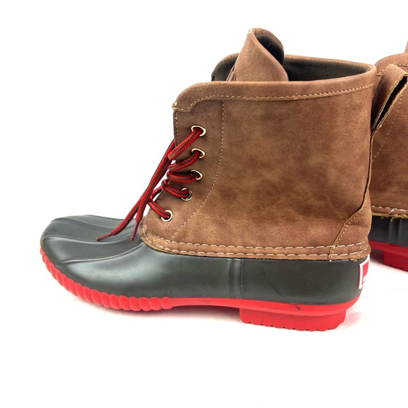 MarleyLilly Lace Up Duck Boots Size 9 - Picture 5 of 10